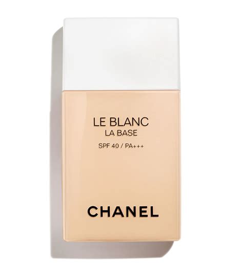 chanel le blanc makeup base ingredients|Product Info .